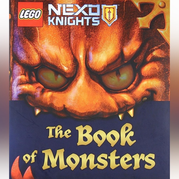 New! Lego Book of Monsters Hard Copy Books New - Picture 2 of 11